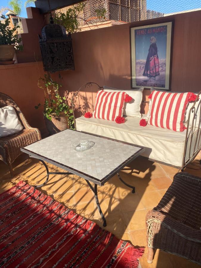 Riad Privatise Jusqu A 5 Personnes A 5 Minutes Place Jemma El Fna Loue Avec Menage Et Petit Dejeuner Compris Marrakesh Buitenkant foto